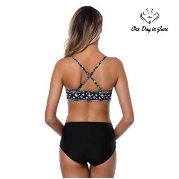 Charmleaks High Neck Halter Bikini Size L - Picture 2 of 4